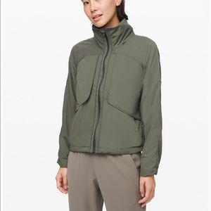 Lululemon Always Effortless Jacket in Grey Sage